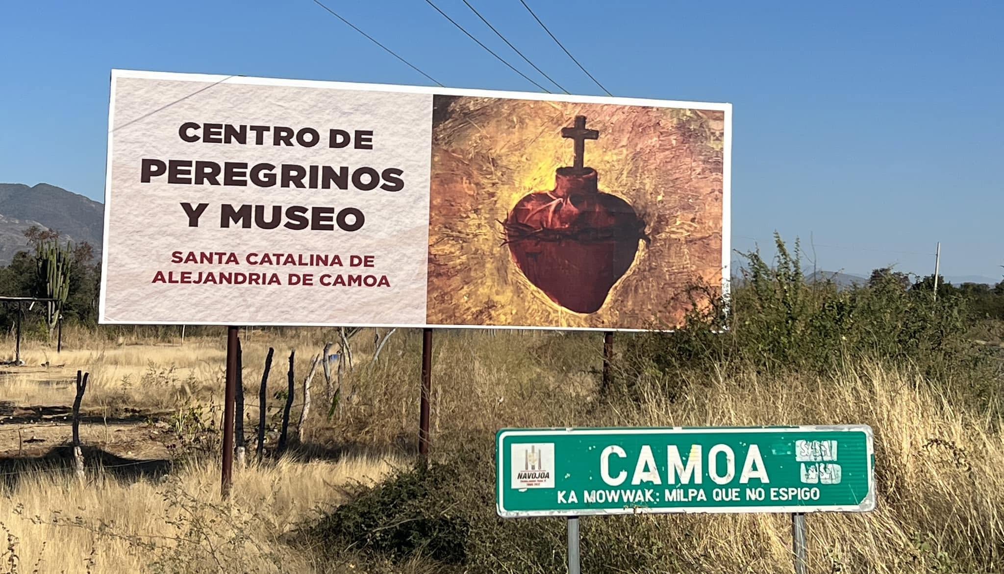Camino al museo camoa